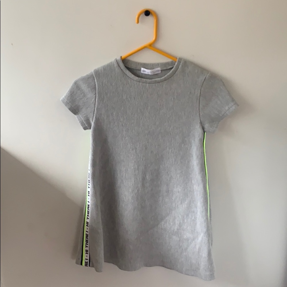 Grey Dress From Zara